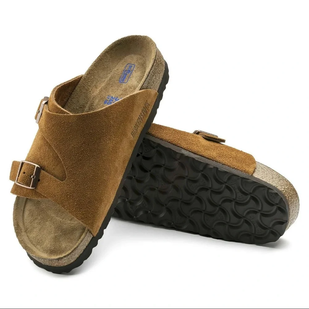 NEW Unique Zurich Birkenstock size  EU 46 in Mink. In box with tags. US men’s 13